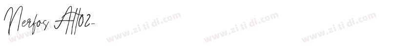 Nerfos Alt02字体转换